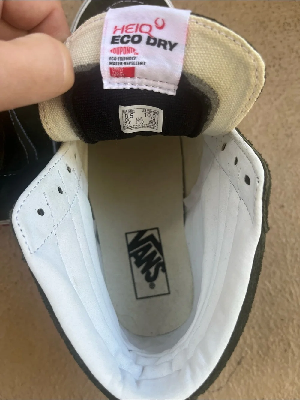 Vans high top